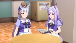 【ウマ娘】読書をするメジロマックイーンにちょっかいを出すゴールドシップ　〜ウマ娘　プリティーダービー〜〈日常会話〉〈プレイ動画〉