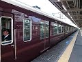 阪急神戸線9000系 9006f（西宮ガーデンズリニューアルhm）普通大阪梅田行き発車 十三駅 2019 3