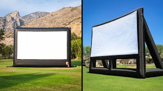 Best Inflatable Projection Screens | The 3 Inflatable Projection Screens for outdoor entertainment