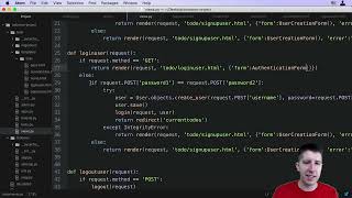 008 Login | Full stack Development | Django | Python | Full Course |