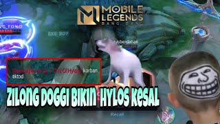 Zilong dokgi exe || cara bikin kuda defeat 😂#mlbb #zilongdoggi #zilongexe