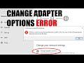 Windows 10 Change Adapter Options Not Opening (Tidak Bisa di Buka) -   SOLUSI