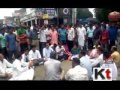 chatra parisad protesting against student death in sabang college