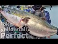 넋 놓고보는 16kg 자연산 특대방어 오로시 회뜨기 , yellowtail , Japanese amberjack