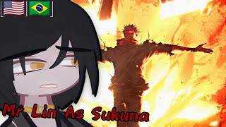 Demons God's Lackey |React To| Sukuna As Mr. Lin| Gacha Life 2