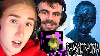 I Played Phasmophobia with Don & Ashswagg.. (SCARY)