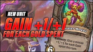 Gain +1/+1 For Each Gold You've Spent This Turn | Dogdog Hearthstone Battlegrounds