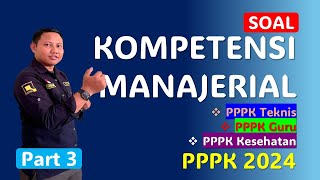 Contoh Soal PPPK Kompetensi Manajerial.