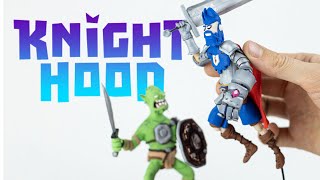 Knighthood – Beautiful Fighting Scenery (with polymer clay)