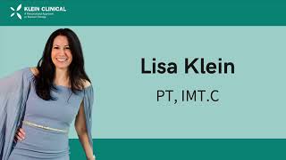 Manual Therapy Expert Lisa Klein