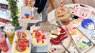 slice of life ۶ৎ 🚞🍡 cute shopping vlog, miniso, popmart, korean food, sanrio! 🍥