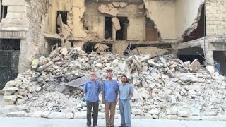 Doctors risk their lives to help war victims in Aleppo