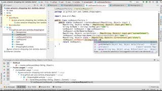 Tutorial: AWS Lambda function for Amazon Lex; Implemented on Java.