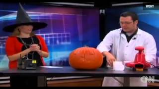Exploding pumpkin [CNN] fail