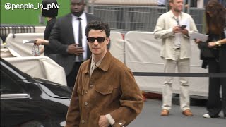 Adam DiMarco (The White Lotus) - Ami Paris Menswear SS26 fashion show in Paris - 25.06.2025