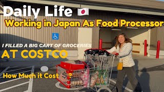 Life of Filipino Worker in Japan 🇯🇵 ;morning routine,grocery shopping haul at Costco,eating lunch