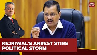 Political Turmoil as Arvind Kejriwal Faces Arrest | ED vehicles Move Inside CM Residence