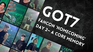 Park Jinyoung recording ahgases and members during GOT7 Fancon ‘Homecoming’ Day 2