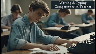 E182 Writing and Atypical Non Standard Typing and Competing with Teacher