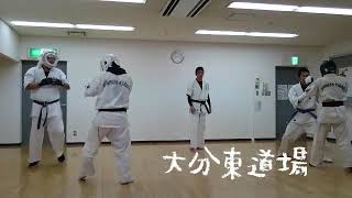 芦原会館大分支部 大分東道場1 マススパーリング-ashihara karate-