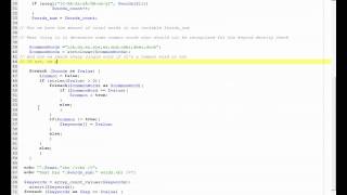 PHP script to check keyword density