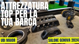 Ubi Maior Attrezzatura di Coperta e Vele all'Orizzonte al Salone Nautico di Genova 2024