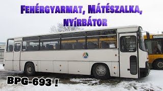 Fehérgyarmat, Mátészalka, Nyírbátor: buszok december 21-én + utazás: GNN-521