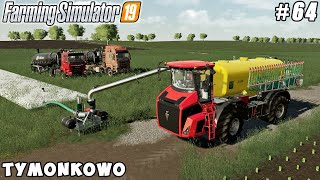 Fertilizing digestate w/ slurry bag, Holmer TV 585 \u0026 Zunhammer equipment | Tymonkowo | FS 19 | #64