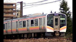 E129系A13+B3編成　信越本線上り普通440M　新潟→長岡