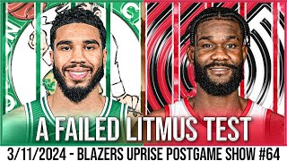 Portland Trail Blazers vs Boston Celtics Recap and Highlights | Blazers Uprise Postgame Show