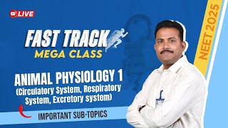 NEET 2025 | Animal Physiology - 1 | Fast Track Mega Class by ALLEN Experts | @ALLENNEET