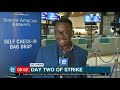 SAA strike enters day two