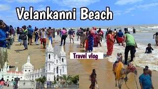 Velankanni beach today | வேளாங்கண்ணி சுற்றுலா | Velankanni church | famous beach velankanni