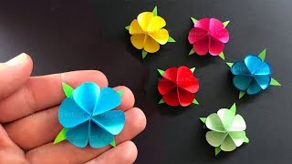 Basteln mit Papier: Blume als Geschenk selber machen 🌸 Origami 🌸 Bastelideen zum Muttertag