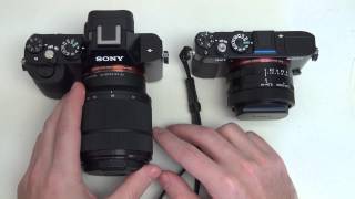 Sony Alpha A7 vs Cyber-shot RX1