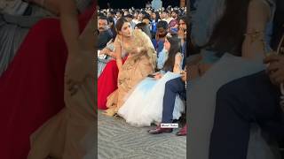 Mrunal Thakur greets Nani and Allu Aravind at SIIMA 2024 in Dubai #mrunalthakur #shorts #trending