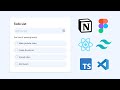 React Tailwind todo web app idea to development for beginners