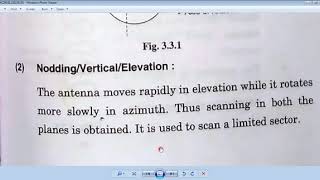 MAR Unit 4 Radar Fundamentals  Lecture 4  Antenna Scanning methods