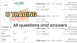 U TRADING | ALL QUESTIONS AND ANSWERS | IBIBAZO N,IBISUBIZO KURI ROBOT YA U TRADING.