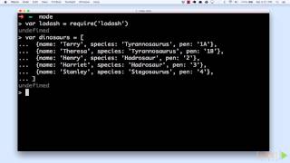 Rapid Lo-Dash Tutorial: Finding Data in Collections | packtpub.com
