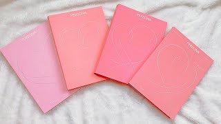 🍑A Chaotic Unboxing of BTS 방탄소년단 Map of the Soul : Persona (Versions 1,2,3,4)