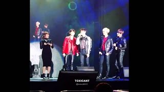 [FANCAM][160122] BTS High Notes Battle - FM in Guangzhou