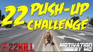 22 PUSH-UP CHALLENGE! #22KILL