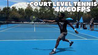 Gael Monfils' still got it! | 2024 Court Level Practice 4K 60FPS