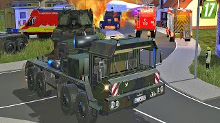 LS17 Feuerwehr - BUNDESWEHR Panzer Konvoi in Flammen!