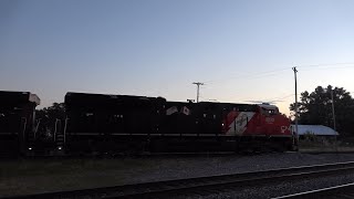 CN L500 with Veterans Unit Works Durand and Meets CN Z149!