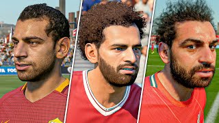 Mohamed Salah in every FIFA game (FIFA 13 - FIFA 22)