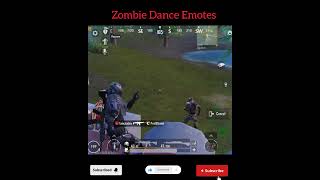 Zombie Dance Emotes 😄😁 Pubg mobile  #viral #gaming #youtubeshorts #ytshorts #shortsfeed #short