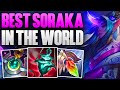 BEST SORAKA IN THE WORLD SUPPORT GAMEPLAY IN CHALLENGER! | CHALLENGER SORAKA SUPPORT | Patch 14.4