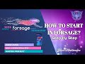 How to start in forsage? Step by Step